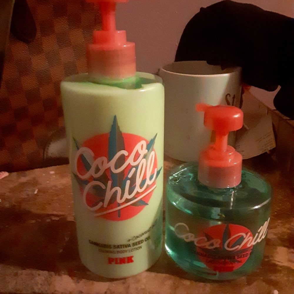 Coco chill lotion and body oil